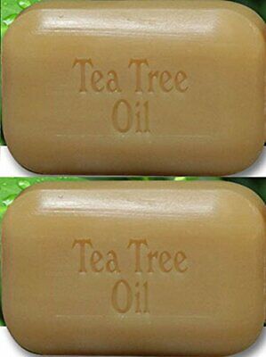 2 Pack Tea Tree Oil Soap Bar Pack of 2. (110 g / bar) Soap Works