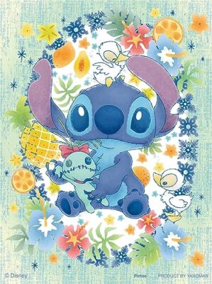 Disney - maa♡ Girls' Disney Toddler Stitch & Angel Light Up Sneakers