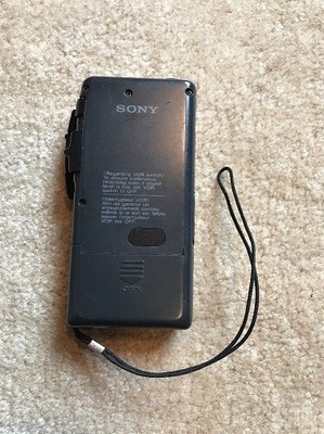 Sony Micro Cassette Recorder M-507V Handheld VOR VoiceOperated Recorder & Tapes