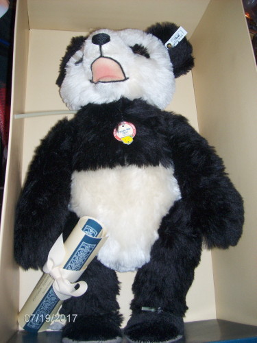 シュタイフ　レプリカ　☆Panda Bear Replica 1951 Steiff ~ 50cm PANDA Bear 1951 Replica 1995 Ltd Edition