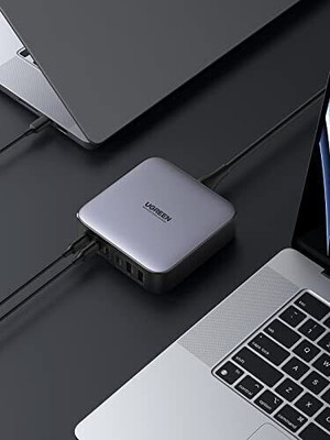 NEW UGREEN 200W USB C Desktop Charger Nexode 6 Ports GaN PD Fast Charger