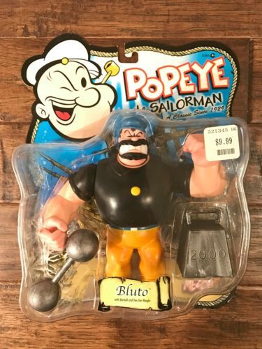 Mezco Toys 5 Points Popeye and Oxheart Boxed Figure Set New