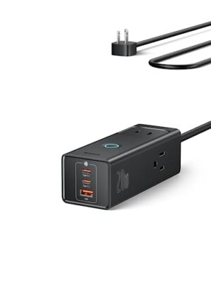 Power Strip Surge Protector 1200J - Baseus Power Strip USB C Charger