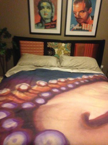 Mezcla de algodón estampado animal Fundas de edredón y Juegos de Cama