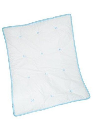 Baby Doll Bedding Forever Mine Junior Crib Comforter, Blue