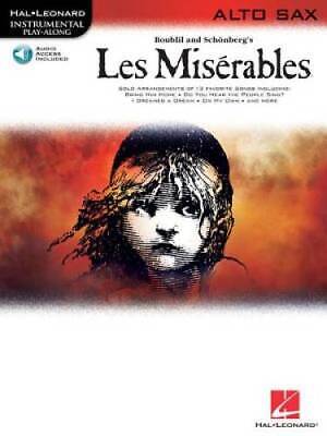 Les Miserables Selections For Alto Sax BKCD (Hal Leonard Instrumental Pl - GOOD