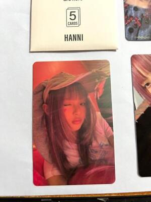 HANNI Official Photocard NEW JEANS Album OMG Message Card Ver Kpop Genuine