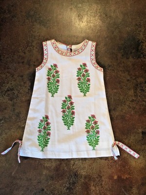 Gretchen ScottKidsGirls Cotton DressPaisley Bouquet