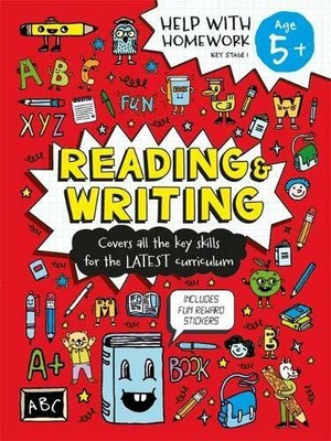 Help With Homework: Age 5+ Reading & Writing by Igloo Books Book The Fast Free