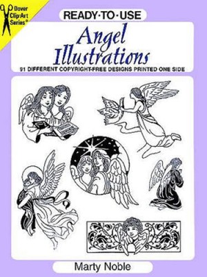 Ready-to-Use Angel Illustrations (Dover Clip Art Ready-to-Use) - VERY GOOD