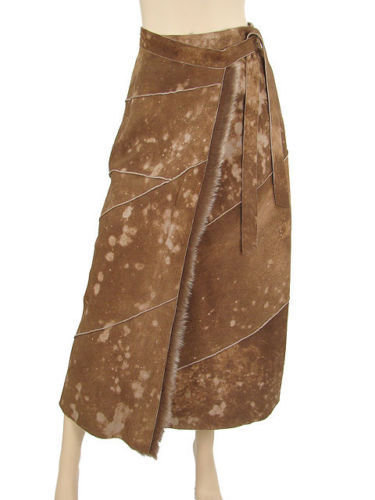 Faldas de piel de mujer