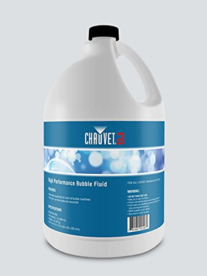 Chauvet High-Performance Non-Staining Unscented Bubble Fluid, 1-Gallon | BJU