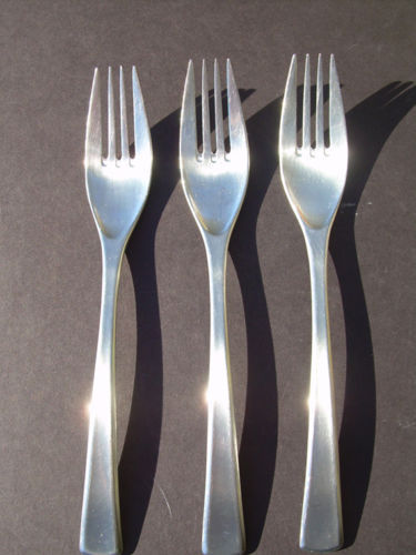 kou.）独50年代　Wagenfeld for WMF No.445 WMF - Silver plated Mid Century cutlery - Zurich collection