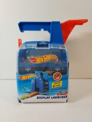 Mattel - Hot Wheels Track & Builder: Display Launcher Case X2 Cars NWB Pack of 2