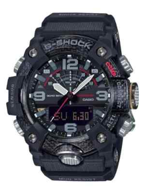 Pre-owned Casio - Men's G-shock Mudmaster Triple-sensor Analog-digital Watch Gg-b100-1acr In Black
