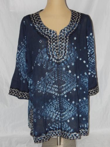 Camisas para Mujeres Geométrico Soft Surroundings