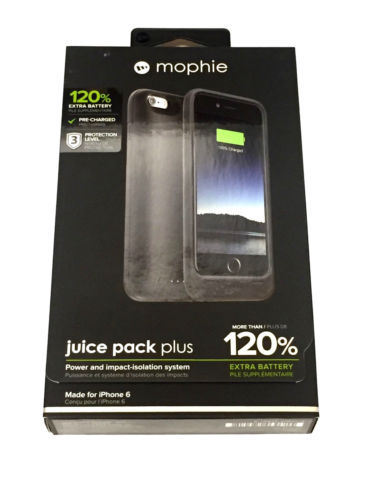 Casos de batería Mophie para iPhone 6