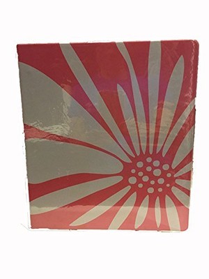 UPC 735854000363 product image for Divorga 1 Inch 3 Ring School Fashion Binder (pink Flower) | upcitemdb.com