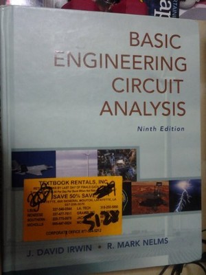 Basic Engineering Circuit Analysis - Hardcover Irwin, J. David|Nelms, R. Mar...