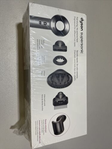 1600w Dyson Supersonic Hd07 White Silver Model 2022 2yr Warranty