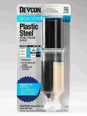 Devcon 62345 S-6 High Strength Plastic Steel Steel Filled Epoxy