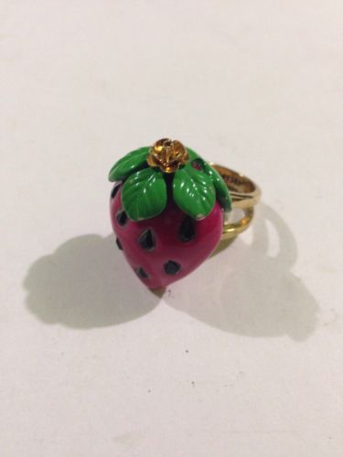 Betsey Johnson Cocktail Fashion Rings