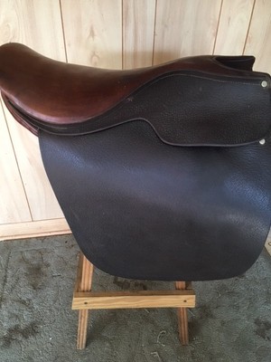 21/" Saddleseat Lane Fox Cutback English Saddle w// SOFTEY Seat Bridle /& Fittings