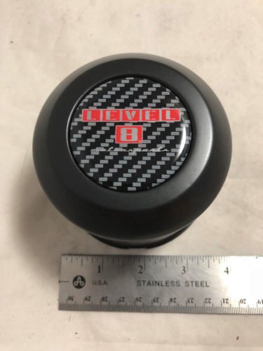 Level 8 STR ZX TRA Motorsports Wheel Rim Hub Cover CHROME SHORT