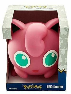 Teknofun 811362 Pokemon- Pummeluff LED Lamp-25CM, Pink