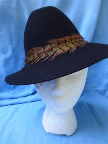 Missoni for Target Women\'s Floppy Brown 100% Wool Felt Hat Boho Hippy Zig Zag Missoni for Target Women main image 3