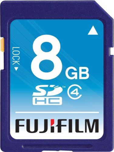 Tarjetas de memoria para cámara Fujifilm