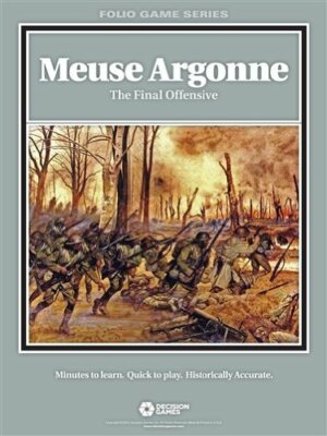Серия игр Decision Games Folio: Meuse Argone, The Final Offensive 1628
