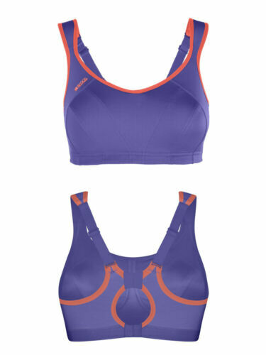 shock absorber Purple Sports Bras for Women