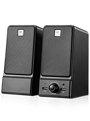 OROW USB Computer SpeakersHi-Fi Stereo External Speakers for PC16W Desktop Sp...