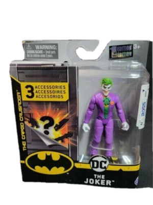 THE JOKER Purple Tuxedo DC Batman Caped Crusader 4  Figure 1st Ed Creature Chaos