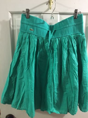 Saias femininas de Algodão Lacoste