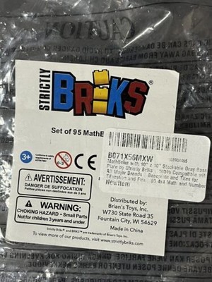 Strictly Briks 10 x10  Stackable base plates set of 95