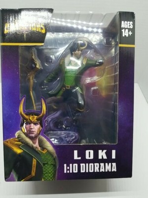 Marvel Gamer Verse Loki Contest Of Champions 1:10 Diorama. Premium Collectibles