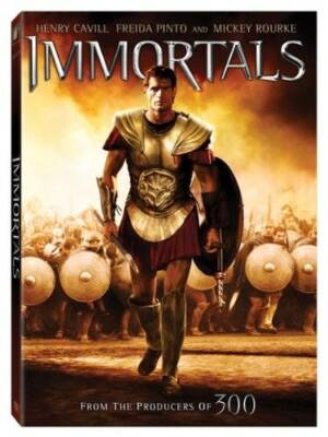 Immortals - DVD By Henry Cavill,Mickey Rourke - VERY GOOD