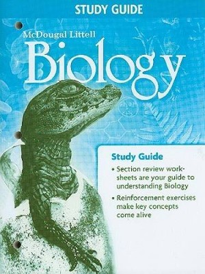 Biology Study Guide - Paperback By MCDOUGAL LITTEL - ACCEPTABLE