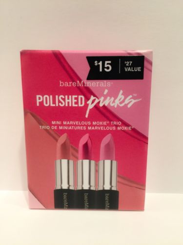 Bare Escentuals Assorted Shade Trio Lip Makeup