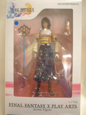 FINAL FANTASY X PLAY ARTS Yuna PVC Painted Action Figure SQUARE ENIX Japan