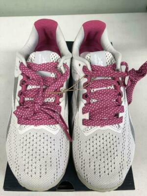 Reebok Women's Nano X1 Cross Trainer FZ5686 White/Pink/Grey Size 10.5M