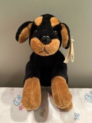 Russ Berrie Luv Pet '' Parade'' 7'' Plush Dog Puppy Stuffed Animal