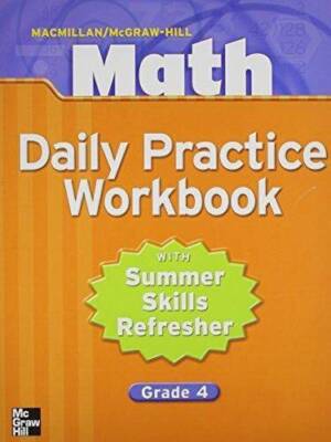 Math Daily Practice: With Summer Refresher Grade 4 - Paperback - GOOD