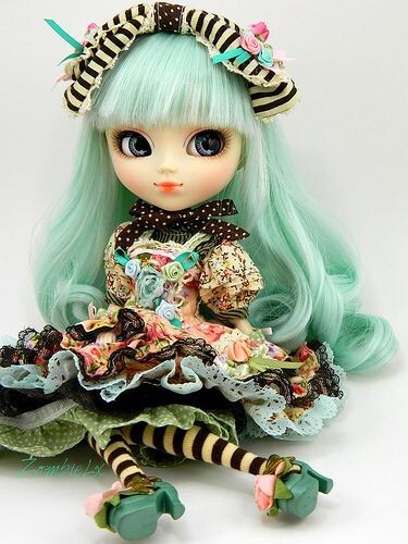 P-073 Pullip Alice du Jardin Mint Version Fashion Doll Alice