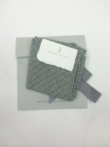 Brunello Cucinelli Linen Blend Handkerchiefs for Men