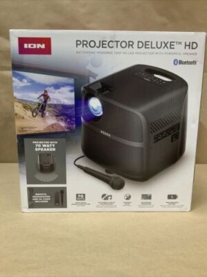 Deluxe Hd Battery/ac Powered 720p Hd Led Bluetooth
