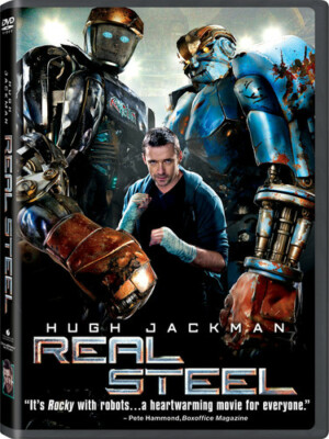 Real Steel DVD Hugh Jackman Brand New Sealed Sci-Fi Action Battle Bots