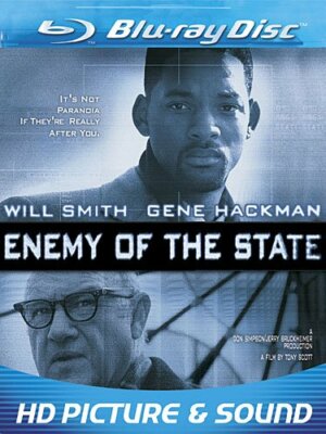 ENEMY OF THE STATE New Sealed Blu-ray Will Smith Gene Hackman